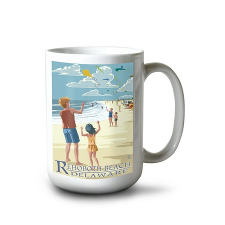 15 fl oz Ceramic Mug Rehoboth Beach Delaware Kite Flyers Dishwasher & Microwave Safe
15 fl oz Ceramic Mug Rehoboth Beach Delaware Kite Flyers Dishwasher & Microwave Safe