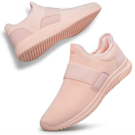 Womens Slip On Walking Shoes Non Slip Running Shoes Breathable Workout Shoes Lightweight Gym Sneakers Pink
Womens Slip On Walking Shoes Non Slip Running Shoes Breathable Workout Shoes Lightweight Gym Sneakers Pink