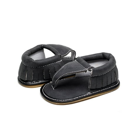 Baby Girl Summer Flat Sandal Tassel Soft Sole Low Upper Anti-slip Shoes Cute Beach Boho Newborn Prewalker Flip-flops
Baby Girl Summer Flat Sandal Tassel Soft Sole Low Upper Anti-slip Shoes Cute Beach Boho Newborn Prewalker Flip-flops