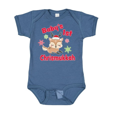 Inktastic Baby s 1st Chrismukkah with Cute Reindeer and Snowflakes Gift Baby Boy or Baby Girl Bodysuit
Inktastic Baby s 1st Chrismukkah with Cute Reindeer and Snowflakes Gift Baby Boy or Baby Girl Bodysuit