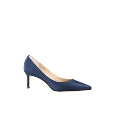 Nina Women s Nina60 Pointy Toe Dress Pumps Women s Shoes navy fabric Size 5.0