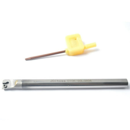 Mduoduo TS- C10K-SCLCR06 Solid Carbide Holder (Tungsten Steel Shock Tool Holder) CCMT06