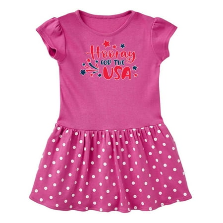 Inktastic 4th of July Hooray for the USA with Red and Blue Stars Gift Baby Girl Dress
Inktastic 4th of July Hooray for the USA with Red and Blue Stars Gift Baby Girl Dress