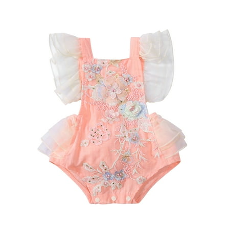 Newborn Infant Baby Girl Romper Bodysuit Jumpsuit Outfits Lace Romper Ruffle Sleeveless Backless Tutu Dress White Clothes
Newborn Infant Baby Girl Romper Bodysuit Jumpsuit Outfits Lace Romper Ruffle Sleeveless Backless Tutu Dress White Clothes