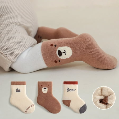 18 pair Children Autumn And Winter New Pattern Fashion Cute Cartoon Brown Bear Comfortable Thickened Thermal Socks Color Random
18 pair Children Autumn And Winter New Pattern Fashion Cute Cartoon Brown Bear Comfortable Thickened Thermal Socks Color Random