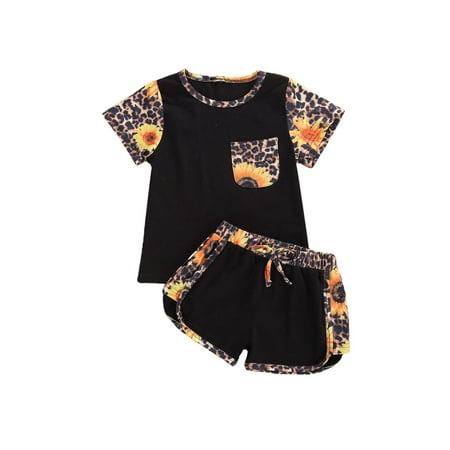 Gupgi Newborn Baby Girl Clothes Short Sleeve Leopard Print T-Shirt Tops Shorts Summer Outfits
Gupgi Newborn Baby Girl Clothes Short Sleeve Leopard Print T-Shirt Tops Shorts Summer Outfits