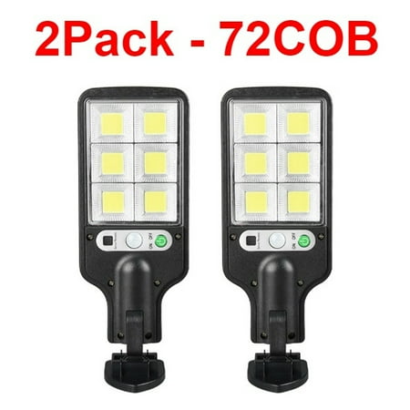 4/2/1 Pack Solar Cob Light Outdoor Super Bright