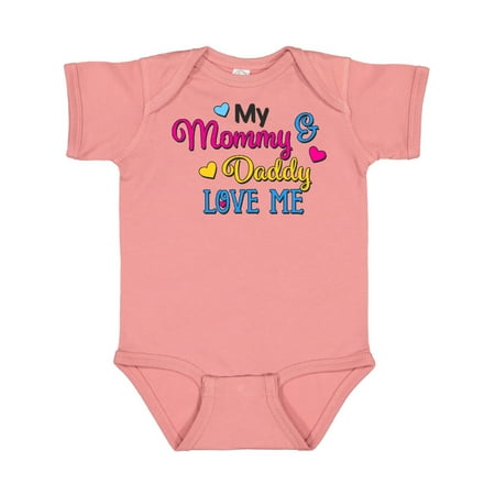Inktastic My Mommy and Daddy Love me with Hearts Gift Baby Boy or Baby Girl Bodysuit
Inktastic My Mommy and Daddy Love me with Hearts Gift Baby Boy or Baby Girl Bodysuit
