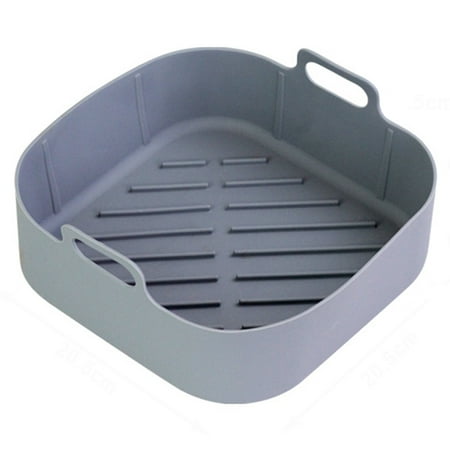 Air Fryer Silicone Pot Food Safe Reusable Heat Resistant Oven Accessories Gray Square Slash Uncosinb
Air Fryer Silicone Pot Food Safe Reusable Heat Resistant Oven Accessories Gray Square Slash Uncosinb
