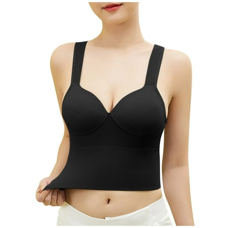 DNDKILG Wireless Bras for Women Wirefree Comfort Sports Bra Fitness Workout Black One Size
DNDKILG Wireless Bras for Women Wirefree Comfort Sports Bra Fitness Workout Black One Size