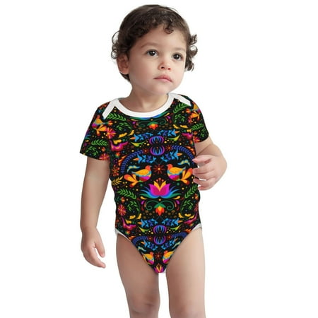 Haiem Mexican Flower Traditional1 Printed Unisex-Baby Short Sleeve Onesies Bodysuits Unisex Babies Snap-Up Rompers-2 Years
Haiem Mexican Flower Traditional1 Printed Unisex-Baby Short Sleeve Onesies Bodysuits Unisex Babies Snap-Up Rompers-2 Years