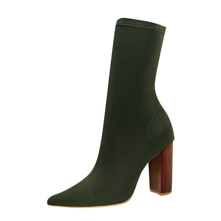 NECHOLOGY Boots for Women Sexy Fashion Autumn Women Ankle Boots High Heel Thick Heel Womens Boots Low Heel round Toe Green 7.5
NECHOLOGY Boots for Women Sexy Fashion Autumn Women Ankle Boots High Heel Thick Heel Womens Boots Low Heel round Toe Green 7.5