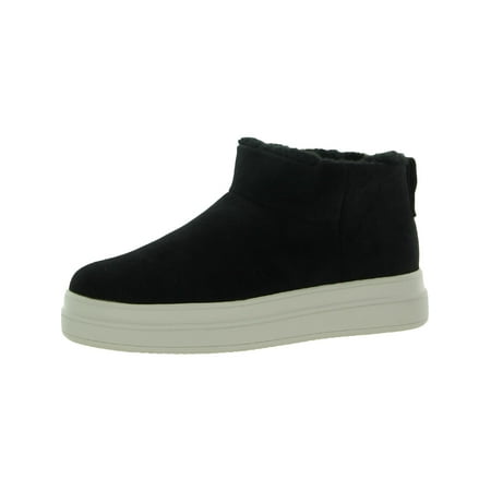 J/Slides Womens Nia Suede Pull On Ankle Boots