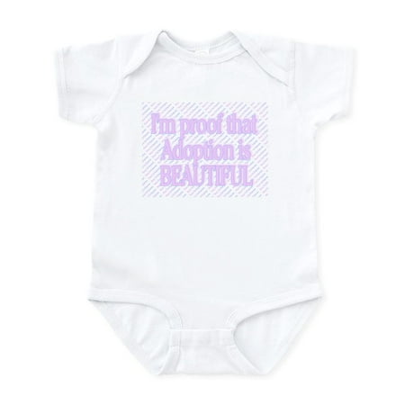 CafePress - I m PROOF THAT ADOPTION IS BEAUTIFUL Infant Creepe - Baby Light Bodysuit Size Newborn - 24 Months
CafePress - I m PROOF THAT ADOPTION IS BEAUTIFUL Infant Creepe - Baby Light Bodysuit Size Newborn - 24 Months