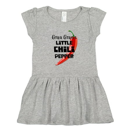 Inktastic Gran Gran s Little Chili Pepper Gift Toddler Girl Dress