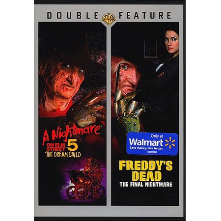 A Nightmare On Elm Street 5: The Dream Child / Freddy's Dead: The Final Nightmare (Walmart Exclusive) (Widescreen, WALMART EXCLUSIVE)