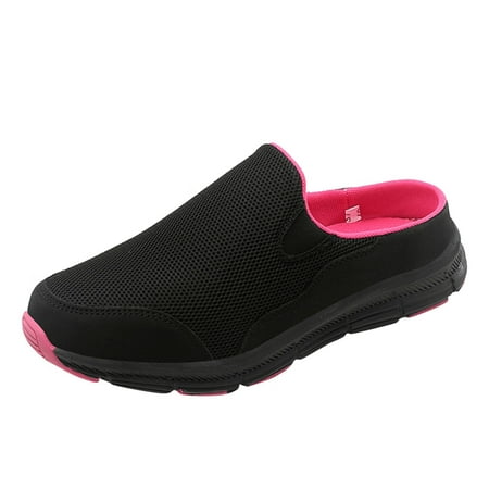 Casual Shoes for Women Women S New Style Comfortable Wrap Half Slipper Flat Bottom Soft Mesh Sports Casual Shoes Women Casual Shoes Mesh Black 37
Casual Shoes for Women Women S New Style Comfortable Wrap Half Slipper Flat Bottom Soft Mesh Sports Casual Shoes Women Casual Shoes Mesh Black 37