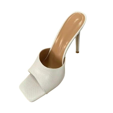 EQWLJWE Sandals Women 2022 Comfortable Leisure Snake Patterns Open Toe Square Toe High Heel Slippers
EQWLJWE Sandals Women 2022 Comfortable Leisure Snake Patterns Open Toe Square Toe High Heel Slippers