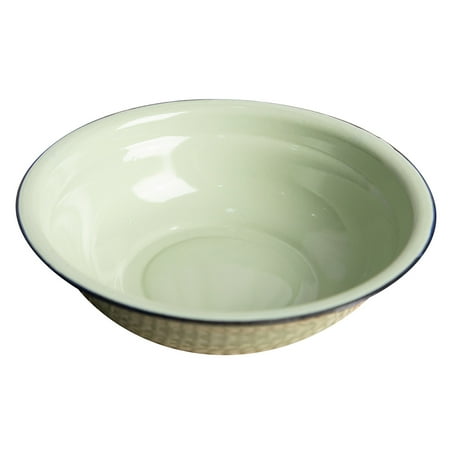 Grandest Birch Bowl Durable Vintage Enamel Multifunctional Soup Plate for Kitchen Vintage Multifunctional Washable Enamel Bowl
Grandest Birch Bowl Durable Vintage Enamel Multifunctional Soup Plate for Kitchen Vintage Multifunctional Washable Enamel Bowl