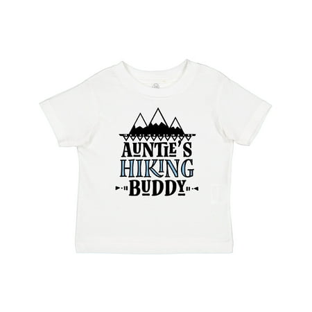 Inktastic Auntie Hiking Buddy Hiker Gift Baby Boy T-Shirt