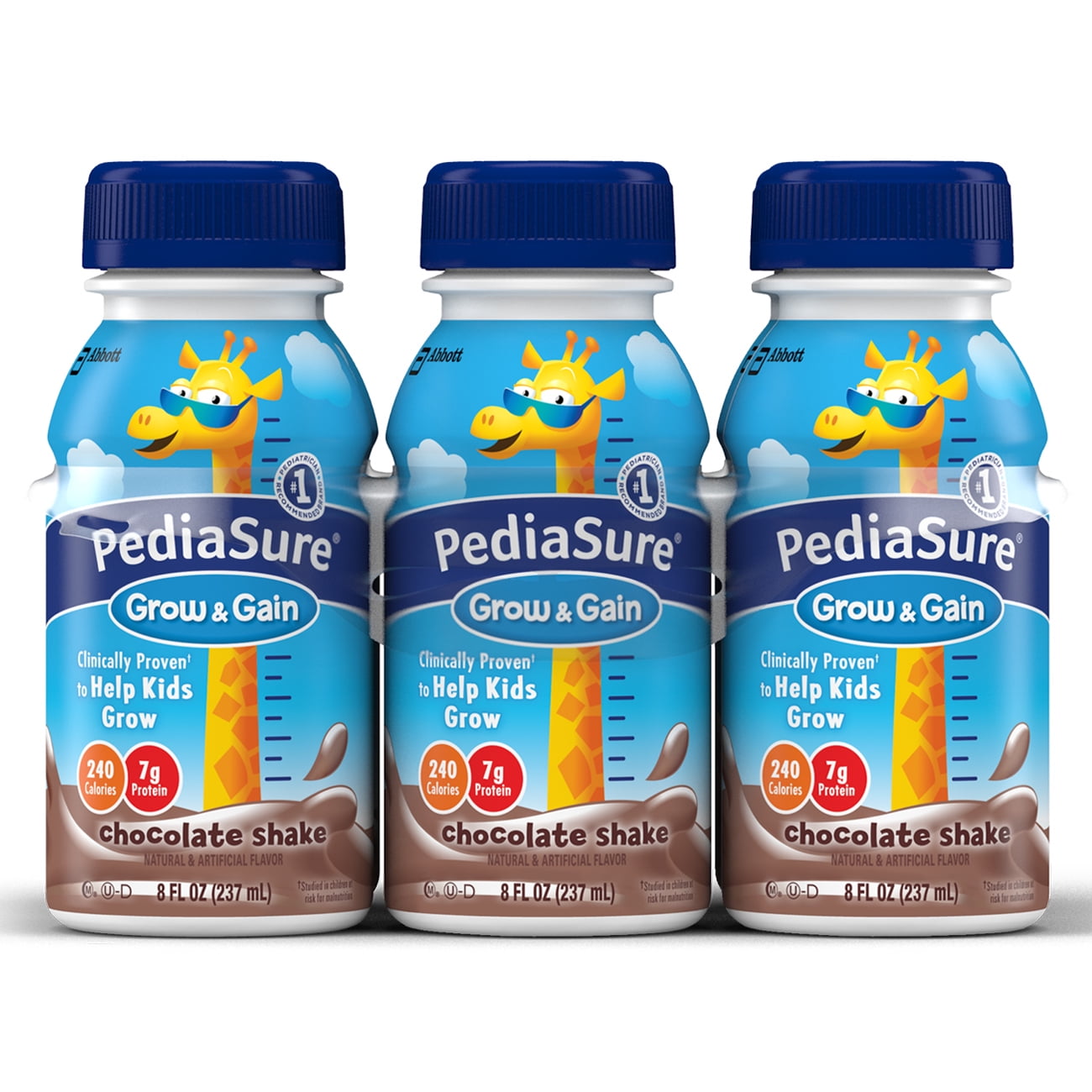 PediaSure Nutrition Drink, Vanilla Shake, 8 fl oz (Pack of 16