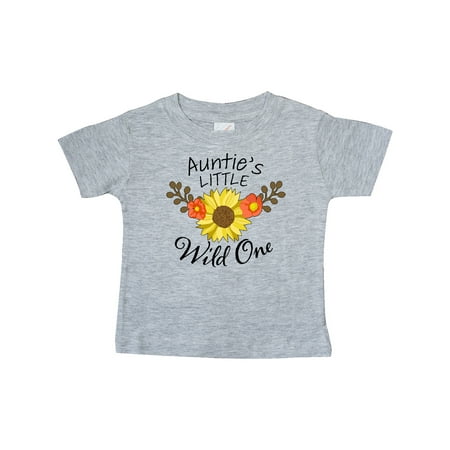 Inktastic Auntie s Little Wild 1 with Beautiful Sunflower Gift Baby Boy or Baby Girl T-Shirt
Inktastic Auntie s Little Wild 1 with Beautiful Sunflower Gift Baby Boy or Baby Girl T-Shirt