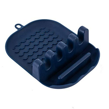 Spoon Rest Holder for Kitchen Stove Top Spoon lid Rest Silicone For Kitchen Counter Utensil Rest With Drip Pad For Multiple Utensils Heat Resistant Kitchen Utensil Rest For Spoons Ladles Ton
Spoon Rest Holder for Kitchen Stove Top Spoon lid Rest Silicone For Kitchen Counter Utensil Rest With Drip Pad For Multiple Utensils Heat Resistant Kitchen Utensil Rest For Spoons Ladles Ton