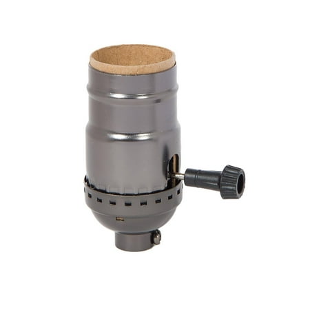 B&P Lamp® Turn-Knob (On-Off) Medium Base Lamp Socket With Antique Bronze Finish
B&P Lamp® Turn-Knob (On-Off) Medium Base Lamp Socket With Antique Bronze Finish