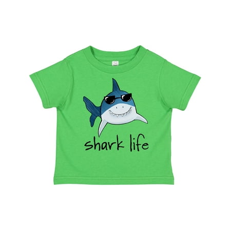 Inktastic Shark Life Fun Shark with Sunglasses Gift Toddler Boy or Toddler Girl T-Shirt
Inktastic Shark Life Fun Shark with Sunglasses Gift Toddler Boy or Toddler Girl T-Shirt