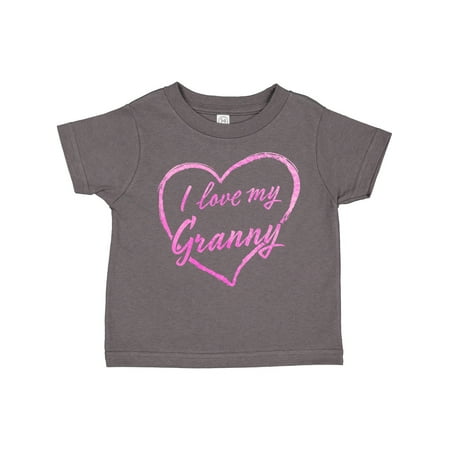 Inktastic I Love My Granny in Pink Chalk Heart Gift Toddler Boy or Toddler Girl T-Shirt
Inktastic I Love My Granny in Pink Chalk Heart Gift Toddler Boy or Toddler Girl T-Shirt