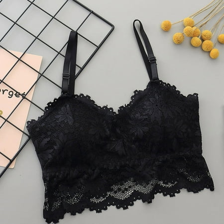 Juebong Underwear for Women Clearance Under $10.00 Sexy Women Lace Thin Wrapped Chest Bra Strap Vest Push Up Underwear Bra Black Free size
Juebong Underwear for Women Clearance Under $10.00 Sexy Women Lace Thin Wrapped Chest Bra Strap Vest Push Up Underwear Bra Black Free size