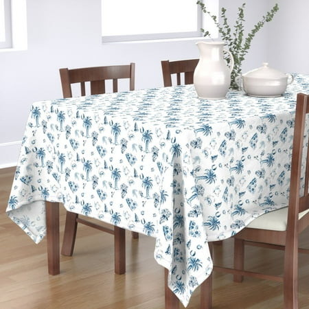 Cotton Sateen Tablecloth 70 Square - South Toile All Watercolor Beach Nautical Ocean Blue Chinoiserie State White House Decor Chinese Print Custom Table Linens by Spoonflower
Cotton Sateen Tablecloth 70 Square - South Toile All Watercolor Beach Nautical Ocean Blue Chinoiserie State White House Decor Chinese Print Custom Table Linens by Spoonflower