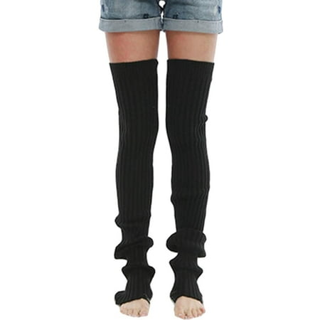 Southwit Womens Over Knee Leg Warmers Winter Thick Fleece Lined Elastic Socks Tights Black (M Code)
Southwit Womens Over Knee Leg Warmers Winter Thick Fleece Lined Elastic Socks Tights Black (M Code)