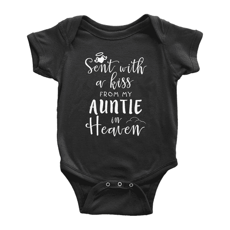 Sent with A Kiss from My Auntie in Heaven Funny Baby Boy Girl Bodysuits Unisex
Sent with A Kiss from My Auntie in Heaven Funny Baby Boy Girl Bodysuits Unisex