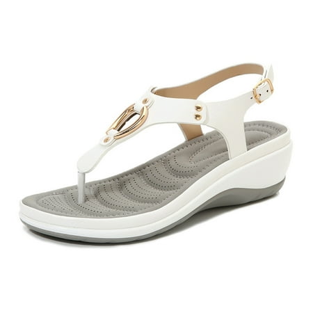 Wedges Sandal 2022 New Style For Long Time Walk 36 White