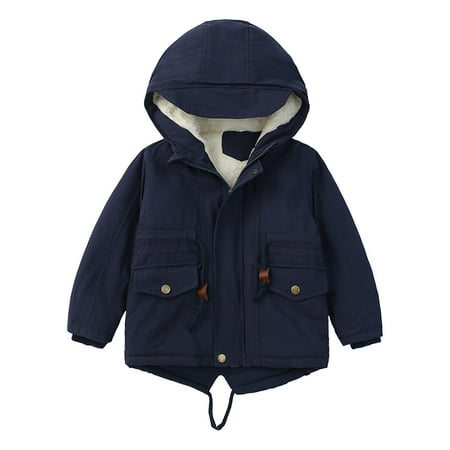 BIZIZA Toddler Baby Jacket Zip Up Pockets Solid Color Coat Hooded Long Sleeve 1-5Y Chlid Tops Navy 100
BIZIZA Toddler Baby Jacket Zip Up Pockets Solid Color Coat Hooded Long Sleeve 1-5Y Chlid Tops Navy 100
