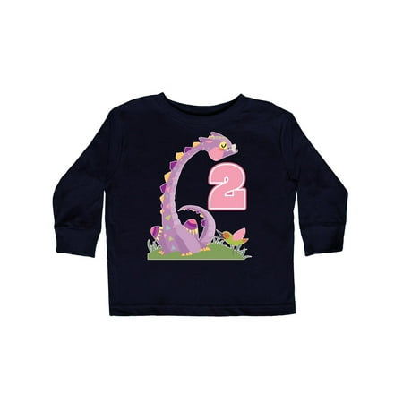 Inktastic 2nd Birthday Dragon 2 Year Old Girl Gift Toddler Toddler Girl Long Sleeve T-Shirt
Inktastic 2nd Birthday Dragon 2 Year Old Girl Gift Toddler Toddler Girl Long Sleeve T-Shirt
