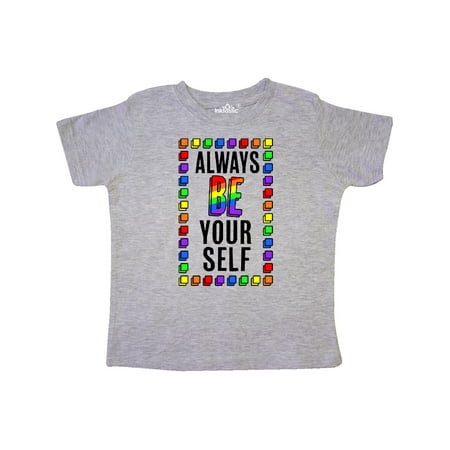 Inktastic Always Be Yourself- LGBT rainbow Gift Toddler Boy or Toddler Girl T-Shirt
Inktastic Always Be Yourself- LGBT rainbow Gift Toddler Boy or Toddler Girl T-Shirt
