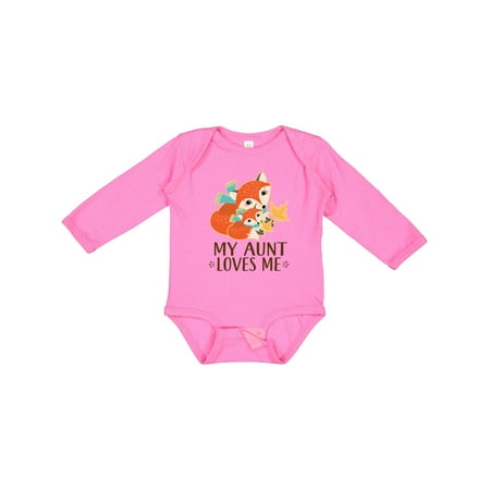 Inktastic Aunt Loves Me Woodland Fox Gift Baby Boy or Baby Girl Long Sleeve Bodysuit
Inktastic Aunt Loves Me Woodland Fox Gift Baby Boy or Baby Girl Long Sleeve Bodysuit