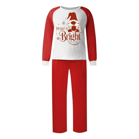 Flash Deals! UJUNAOR Christmas Family Pajamas Christmas Prints Family Matching Long Sleeve Tops+Pants Set Family Matching Sets for Women
Flash Deals! UJUNAOR Christmas Family Pajamas Christmas Prints Family Matching Long Sleeve Tops+Pants Set Family Matching Sets for Women
