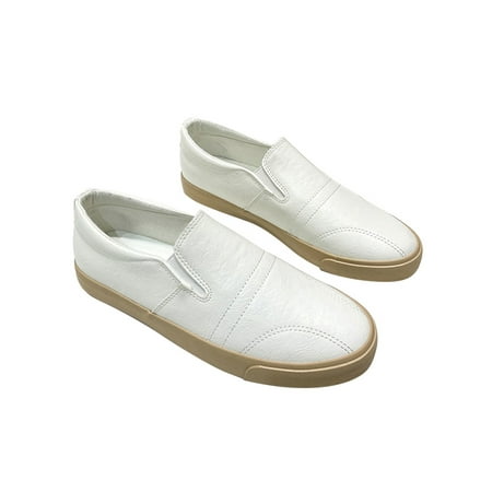 Difumos Men Breathable Fashion Slip On Sneakers Lightweight Non-Slip Loafers Work Comfortable White 7
Difumos Men Breathable Fashion Slip On Sneakers Lightweight Non-Slip Loafers Work Comfortable White 7