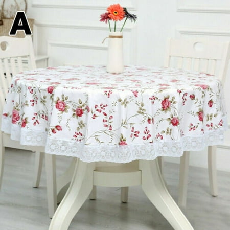 Wipe Clean Lace PVC Vinyl Tablecloth Oilcloth ROUND Table Cover Wedding Decor
Wipe Clean Lace PVC Vinyl Tablecloth Oilcloth ROUND Table Cover Wedding Decor