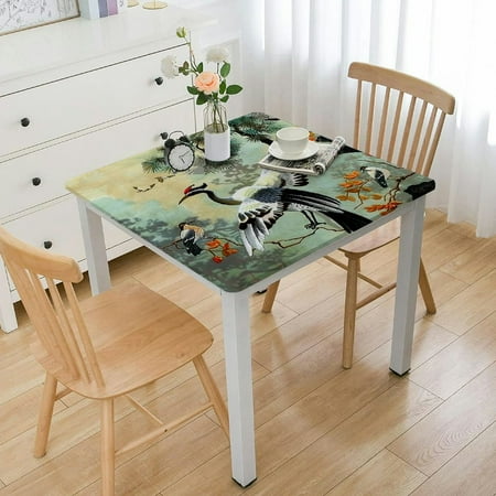 FACANNAP Birds Tree Square Table Cover Oil Resistant Wear Resistant Reusable Desktop Protection Waterproof 100% Polyester Fiber 36*36
FACANNAP Birds Tree Square Table Cover Oil Resistant Wear Resistant Reusable Desktop Protection Waterproof 100% Polyester Fiber 36*36