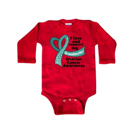 Inktastic Ovarian Cancer Awareness I Love and Support My Grandmother Gift Baby Boy or Baby Girl Long Sleeve Bodysuit
Inktastic Ovarian Cancer Awareness I Love and Support My Grandmother Gift Baby Boy or Baby Girl Long Sleeve Bodysuit