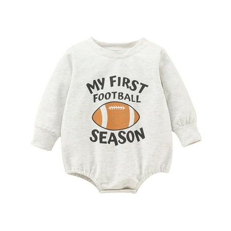 MANHUJI Newborn Sleepers Newborn Infant Baby Boys Girls Cotton Print Football Autumn Long Sleeve Romper Bodysuit Clothes Baby Girl Clothes 0-3 Months Newborn Sleepers Baby Girl (Gray 100)
MANHUJI Newborn Sleepers Newborn Infant Baby Boys Girls Cotton Print Football Autumn Long Sleeve Romper Bodysuit Clothes Baby Girl Clothes 0-3 Months Newborn Sleepers Baby Girl (Gray 100)