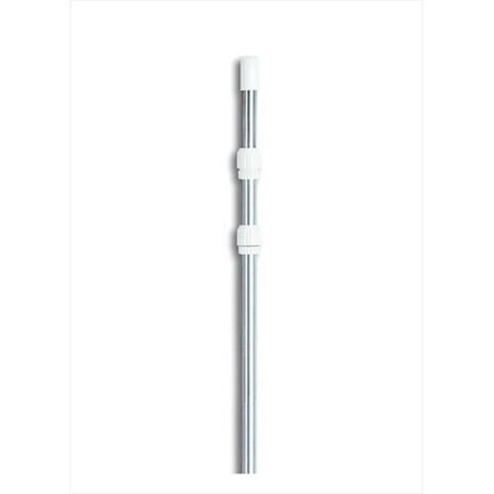 NorthLight 5 - 12 ft. Silver Adjustable Swimming Pool Telescopic Pole For Vacuums & Skimmers