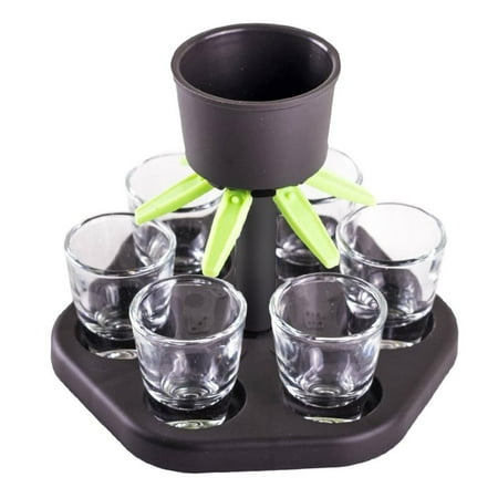 Shot Dispenser 6 Shot Glass Dispenser Liquor Dispenser Whiskey Dispenser Party Favors