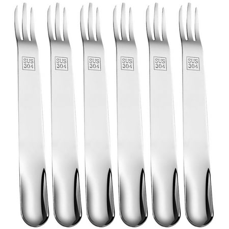 BESTONZON 6Pcs Stainless Steel Fruit Forks Dessert Forks Food Serving Forks Fruits Tasting Forks Multi-use Forks
BESTONZON 6Pcs Stainless Steel Fruit Forks Dessert Forks Food Serving Forks Fruits Tasting Forks Multi-use Forks