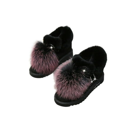 Ymiytan Ladies Snow Boots Slip On Warm Booties Plush Lining Winter Shoes Outdoor Ankle Bootie Lightweight Faux Fur Comfort Casual Shoe Purple 5.5
Ymiytan Ladies Snow Boots Slip On Warm Booties Plush Lining Winter Shoes Outdoor Ankle Bootie Lightweight Faux Fur Comfort Casual Shoe Purple 5.5