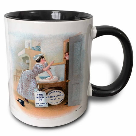 3dRose Vintage Minnesota Crown of Gold Advertisement - Two Tone Black Mug 11-ounce
3dRose Vintage Minnesota Crown of Gold Advertisement - Two Tone Black Mug 11-ounce